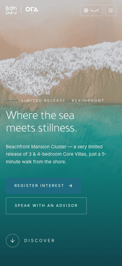 Bayn Ora — Beachfront Mansion Cluster